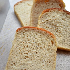 Basic Sourdough Loaf – half whole wheat