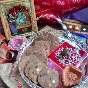 Baked Millet Thattai for Krishna Jayathi
